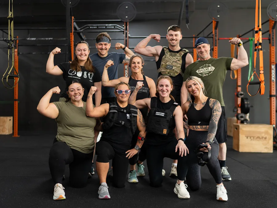 Gardner Training Murph 2025 group photo Dallas OR